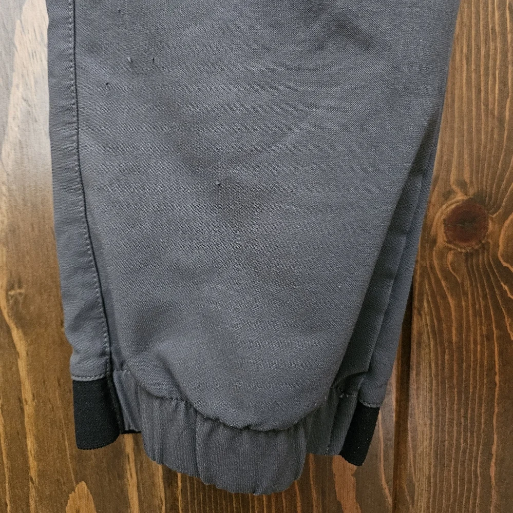 THE NORTH FACE Mens joggers S gray fleece lined sweatpants GUC athleisure